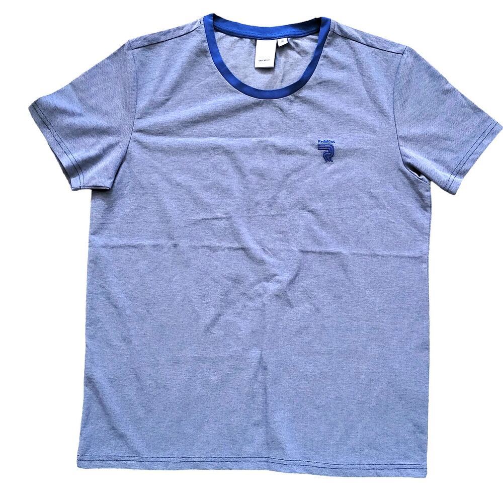 Redskins Deep Sport Heathered Blue Crew Neck T-Shirt Men Sz XL
